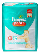Fraldas Pampers Ajuste Total TAMANHO M 20 Unidades